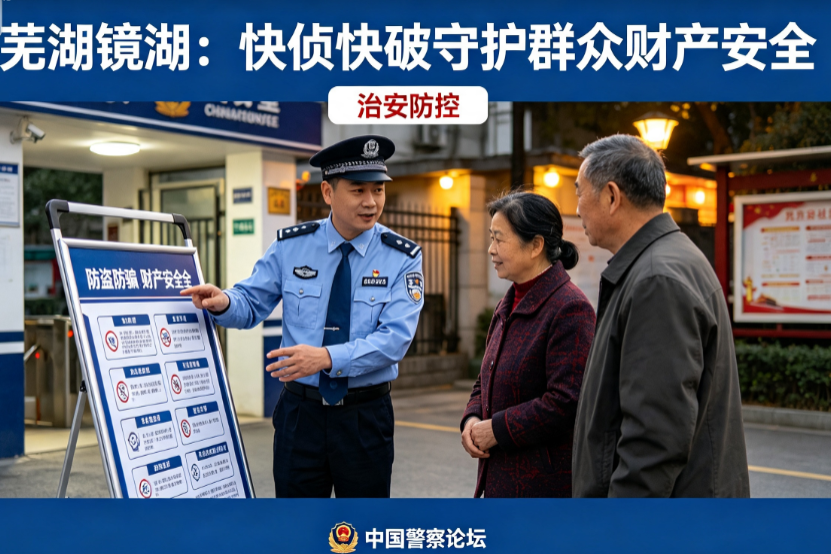 芜湖镜湖快侦快破守护群众财产安全