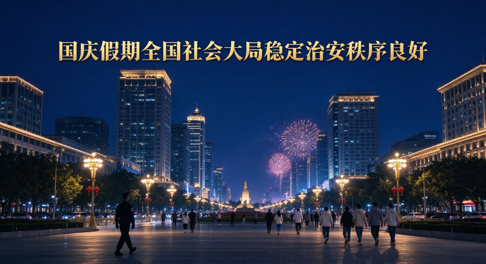 国庆假期全国社会大局稳定治安秩序良好